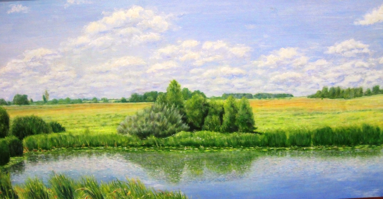 Бунин Луга зазеленели